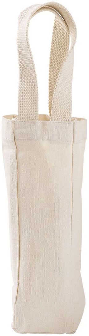 The Paris 10oz Single Bottle Wine Tote Bag - 3" W x 10" H x 3" D
